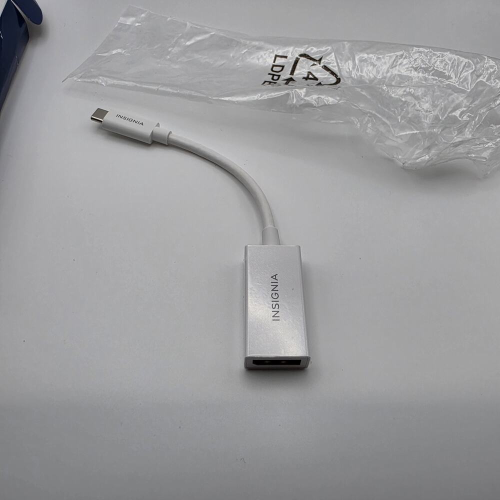 Insignia NS-PCACD USB-C to DisplayPort Adapter 4K 60Hz Open Box Tested